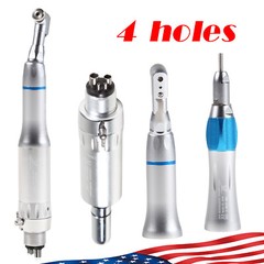 NSK Style Dental Contra Angle Straight Air Motor 4H Slow Speed Handpiece FAST
