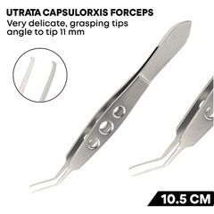 12 Pcs Cataract Surgical Kit Stainless Steel Surgical Ophthalmic Instruments Kit