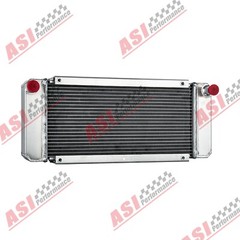 4-Rows Radiator For Bobcat Skid Steer Loader Kubota Diesel 443 453 463 543 553