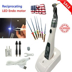 Dental 16:1 Endo Motor LED Contra Angle Root Canal / Endodontic Rotary Files