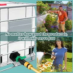 Gallon IBC Tote Hose Adapter 3 Sizes IBC Tote Adapter 2.44 Fine 2 Fine 2