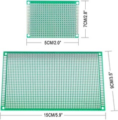 11 Pcs Large PCB Board Kit,10×22 CM,15X9CM 9X7CM 7X5CM Blank PCB Circuit Board