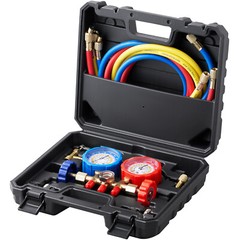 VEVOR AC Manifold Gauge Set 3-Way Fit R134A R22 R12 R502 Refrigeration Charging