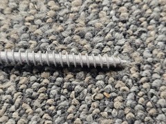 (QTY 250) Fastenmaster Ledgerlok No. 14 X 5 In. L Star Flat Head High/low Screws