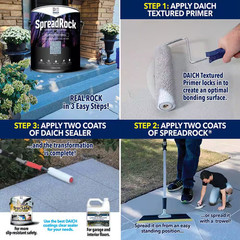 Spreadrock Granite Stone Coating 3-Gal Sandstone Interior/Exterior