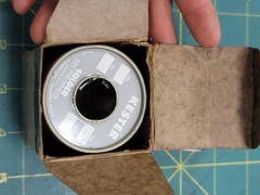 Solder Kester 282 Resin Flux Alloy 66 Core 66 SN 60 Dia. 062 / 16oz. NOS USA