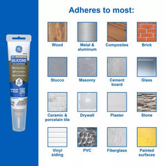 Advanced Silicone Caulk – 100% Waterproof Sealant for Windows & Doors