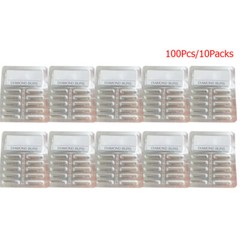 100Pcs/10Packs Dental Diamond Burs FG 1.60mm for High Speed Handpiece 214types
