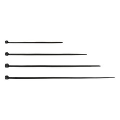 2000 Pack Zip Ties UV Resistant Assorted 4 6 8 12 Inch Cable Ties Heavy Duty