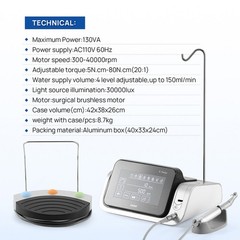 TJ2688-A1 Dental Unit Chair Computer Controlled DC Motor /COXO Implant System