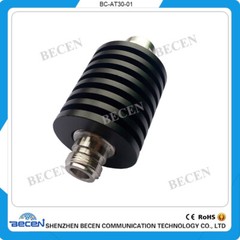 rf attenuator 30W N 30dB Attenuator Plug male to Jack female 30 Watt DC-3Ghz