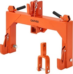 Category 1 3 Point Quick Hitch with 2in Receiver 3000lb Adjustable Tractor Hitch