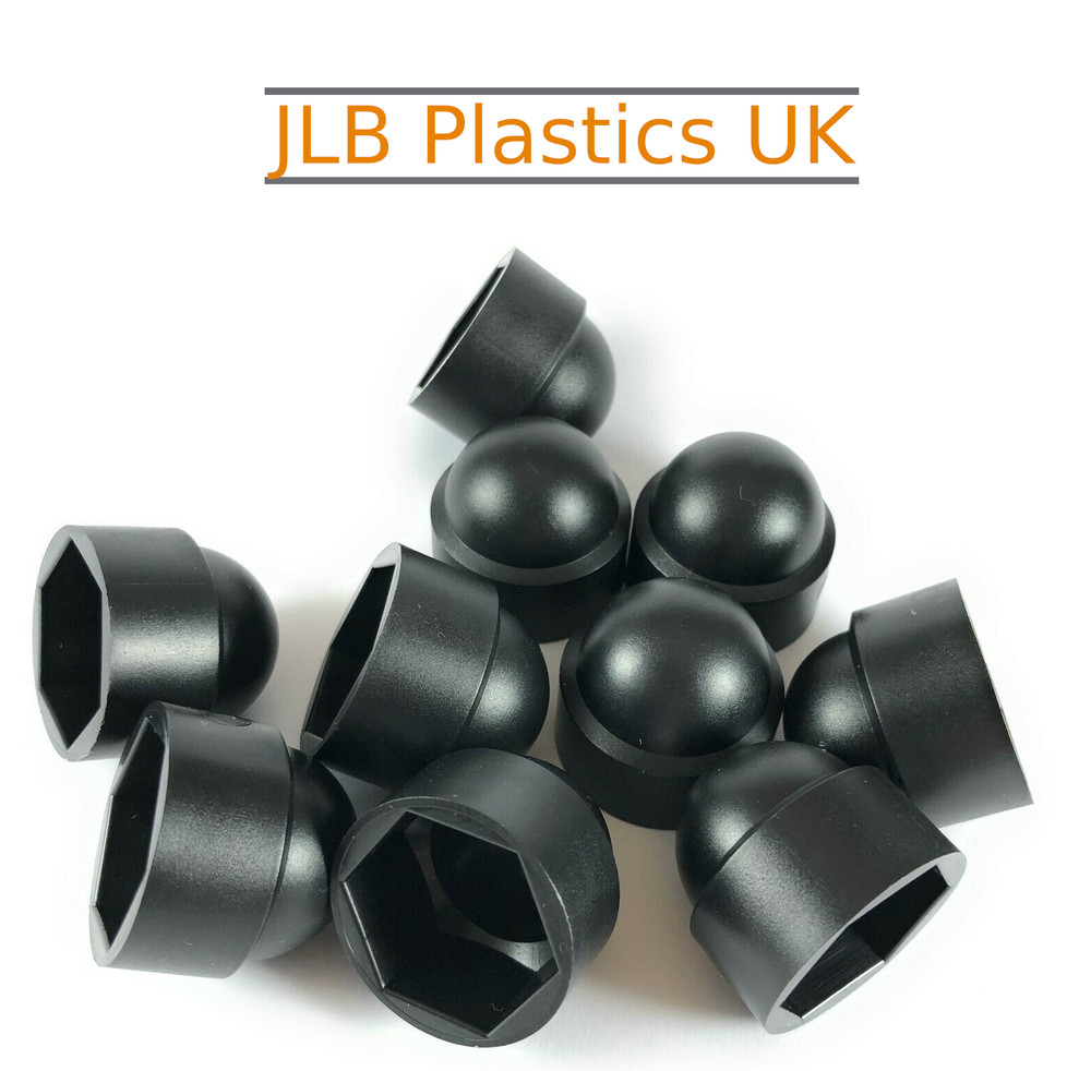 M5 M6 M8 M10 M12 M14 M16 M18 M20 Black Plastic Dome Nut Cap Bolt Safety Covers