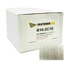 2″ FINISH NAILS 16GA GALV 25,000ct | B16-2C10