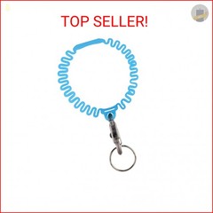 Nite Ize KWB-03-R6 Key Band-It, Stretch Wristband Key Chain With S-Biner Clip, B