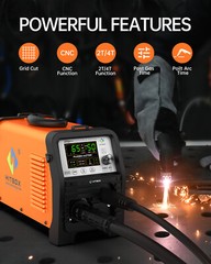 Hitbox 65A Digital Plasma Cutter Non-HF Non-Touch Pilot Arc IGBT Cutting Machine