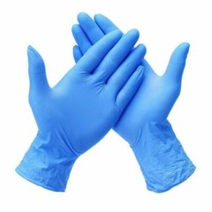 Synguard Nitrile Exam Gloves Powder-Free Blue Medium (1x 100/Bx)