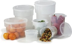 Carlisle Foodservice Products Bain Marie Round Food Storage Container For