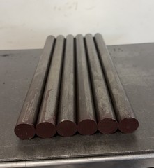 4130 Aircraft Grade Alloy Steel Round Bar 7/8″ Dia x 12″ Long (6 PC LOT)