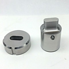 UNIPUNCH #2416-CS-24-25C-S 488X1.050 OBR PUNCH AND DIE & 4375X1.000 OBR
