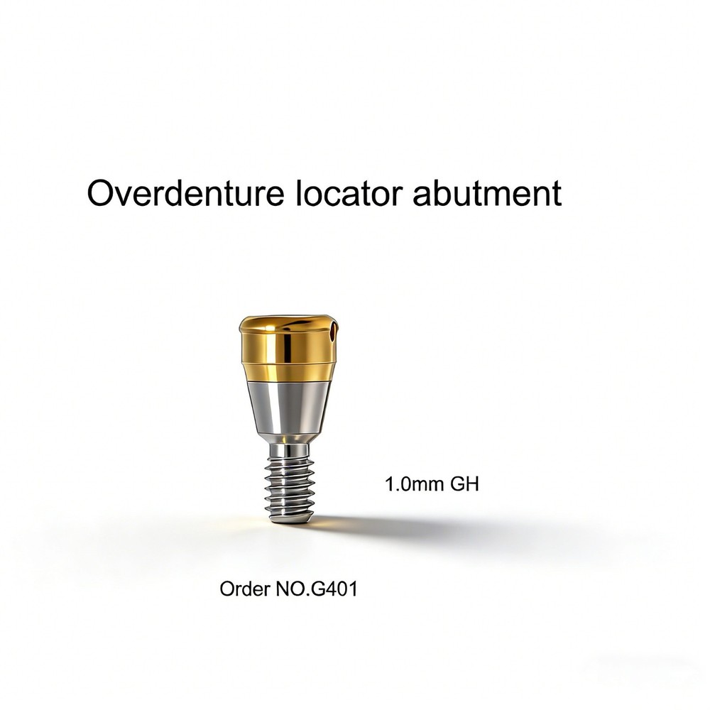 Implant Overdenture anchor Zest locator abutment Fit Hiossen ET Regular Platform