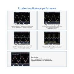 OWON Handheld Oscilloscope, Digital Multi Functional Oscillosco… Fast USA SHIP