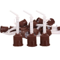 OneMed Dental Mixing Tips HP Brown with Endo Tips 50Pcs/Bag