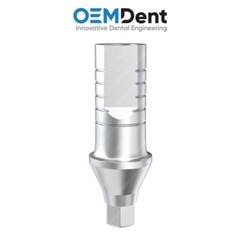 Straight Shoulder Abutment Conical Connection NP Nobel Active®️ Compatible