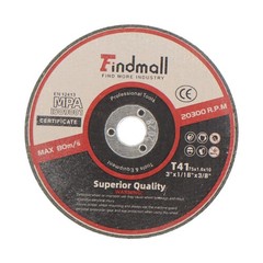 50 Pcs 3″x1/16″x3/8″ Metal & Stainless Steel Cutting Disc for Die Grinders