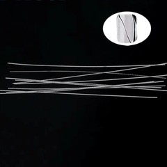 Dental Orthodontic Twisted Lingual Retainer Wire Flat Strand Stainless Steel