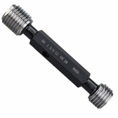 1 1/2-12 UNF Thread Plug Gage 2B GO NOGO