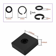 1/2” and 3/8″ Impact Retaining Ring Clip Friction Ring for Mmiwauukiiii