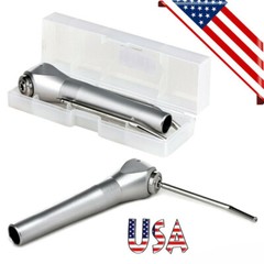 Dental Air Water Spray Triple Syringe 3 Way Handpiece w/ 2 Nozzles Tips Tubes