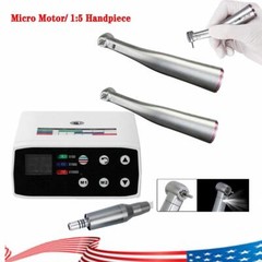 Dental Brushless LED Electric Micro Motor 1:5 Increasing Handpiece For NSK Style