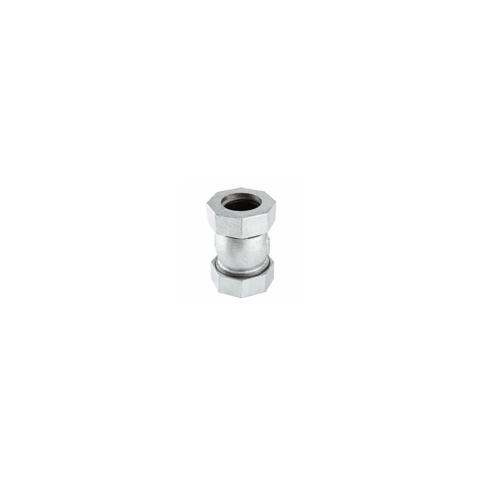 STZ 501776 1 In. Galvanized Pipe Compression Coupling – Quantity 6