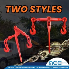 2 Pack Heavy Duty 5/16″ – 3/8″ Lever Load Chain Binder Flatbed Truck Trailer