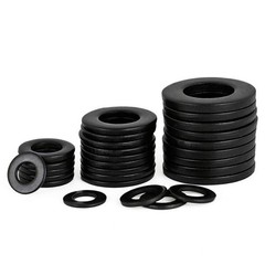 Black Flat Washers Grade 8.8 DIN 9021 Carbon Steel M2 M3 M4 M5 M6 M8 M10 to M30