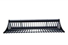 Greatbear Skid Steer Rock Bucket Attachment – Heavy Duty Rock & Debris Skeleton