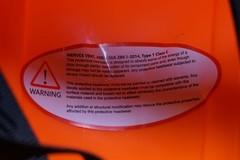 Green Devil Mervex Vent ANSI/ISEA Z89.1-2014 Type 1 Class C Orange W/Clear Visor