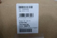 Phoenix Contact QUINT-PS/1AC/24DC/20 2866776 Power Supply 24v-dc 20a Amp 240v-ac
