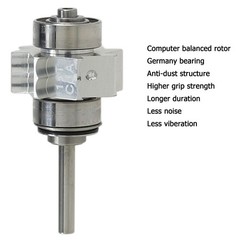 COXO Dental Fiber Optic Handpiece High Speed For W/H Roto Quick Coupler 6 Holes