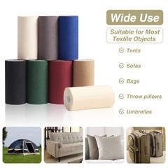 Gheeidau Canvas Repair Tape 4×70 Inch Waterproof Self-Adhesive Fabric Repair Pat