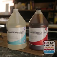 1:1 Laminating Epoxy Resin .5GL Kit Marine Auto WoodWorking Crafts Fiberglass