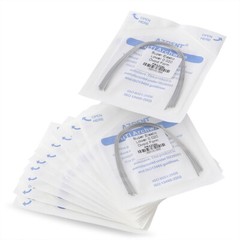 AZDENT Ortodoncia Dental Super Elástico Niti Redondo Arco Alambres para Bracket