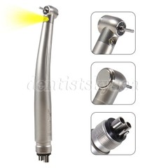 1/5/10 E-generator Dental LED Fiber Optic High Speed Handpiece 4H 3-Water Spray