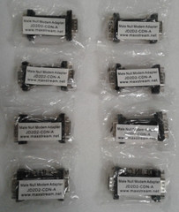Lot of 8 Digi Maxstream JD2D2-CDN-A Male Null Modem Adapter – New – Factory Seal