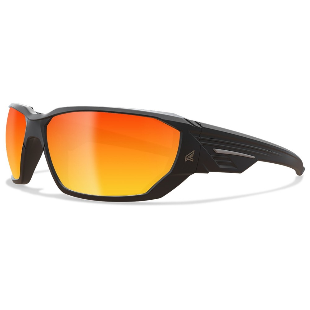 Edge XDAP419 Dawson Safety Glasses – Black Frame – Red Mirror Lens