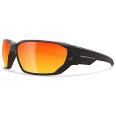 Edge XDAP419 Dawson Safety Glasses – Black Frame – Red Mirror Lens