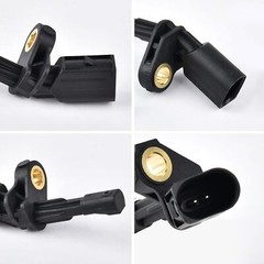 2pcs ABS Wheel Speed Sensor Rear Left Right for Audi TT, VW Amarok Beetle Bor…