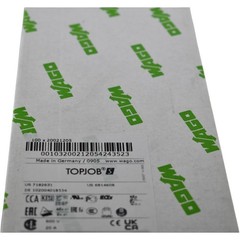 NEW Pack of 100 WAGO 2002-1205 TOPJOB S 2-Conductor Through Terminal Block